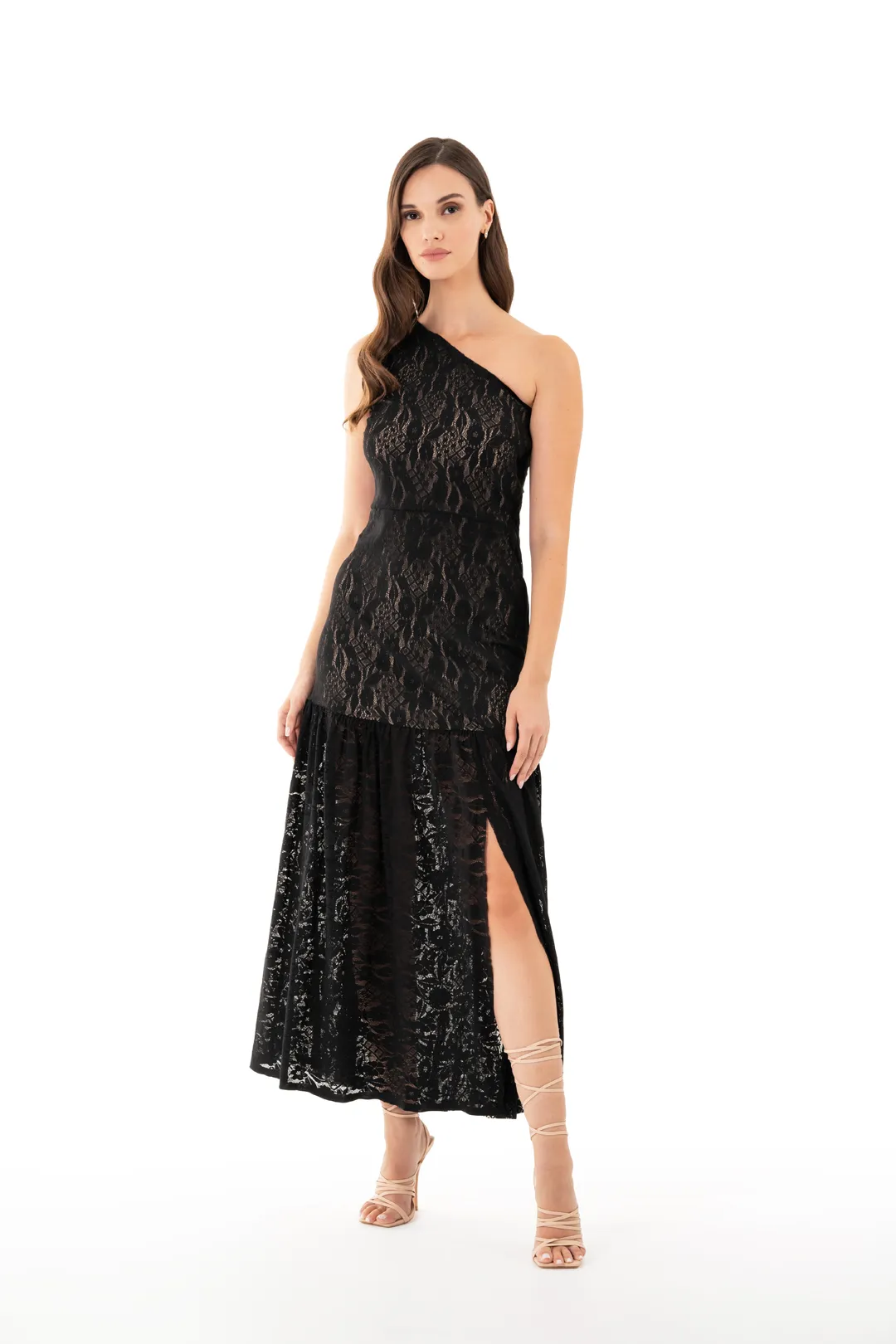 Get the Look: Midnight Elegance,Black Lace Affair.