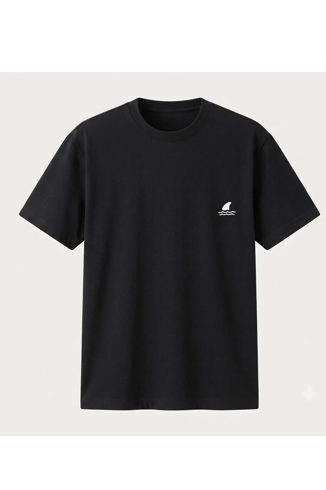 Ανδρικό T-Shirt Sharks Bay με Διακριτικό Σχέδιο Καρχαρία.