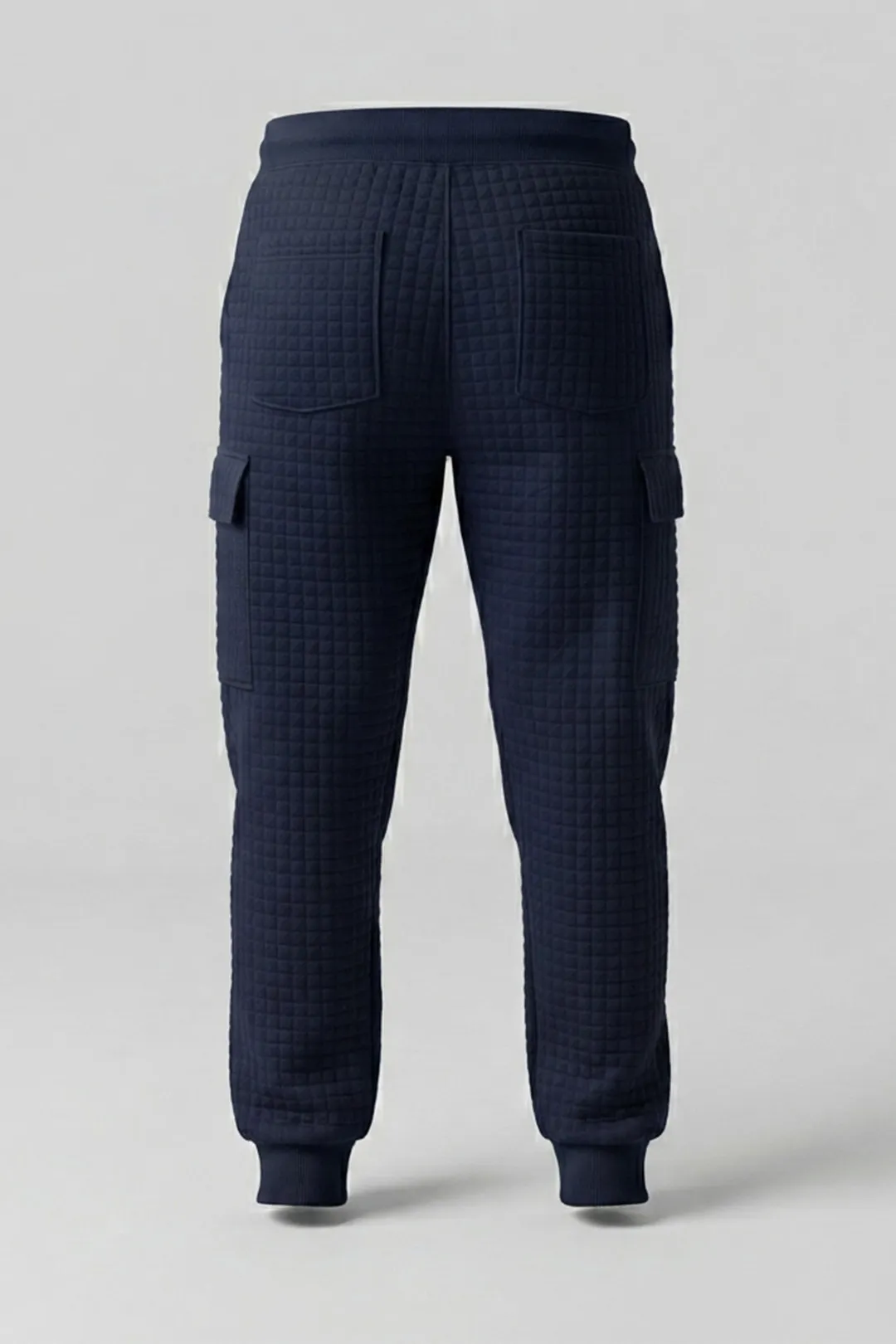 Ανδρικό Set Waffle (Ζακέτα 1/2 Zip & Cargo Παντελόνι) - Sharks Bay .