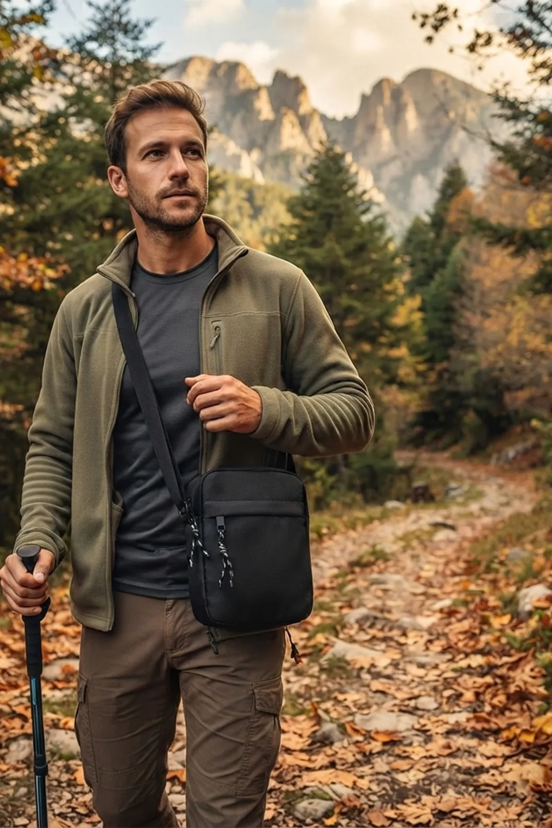 Ανδρικό Τσαντάκι Ώμου / Casual Crossbody Bag - Sharks Bay