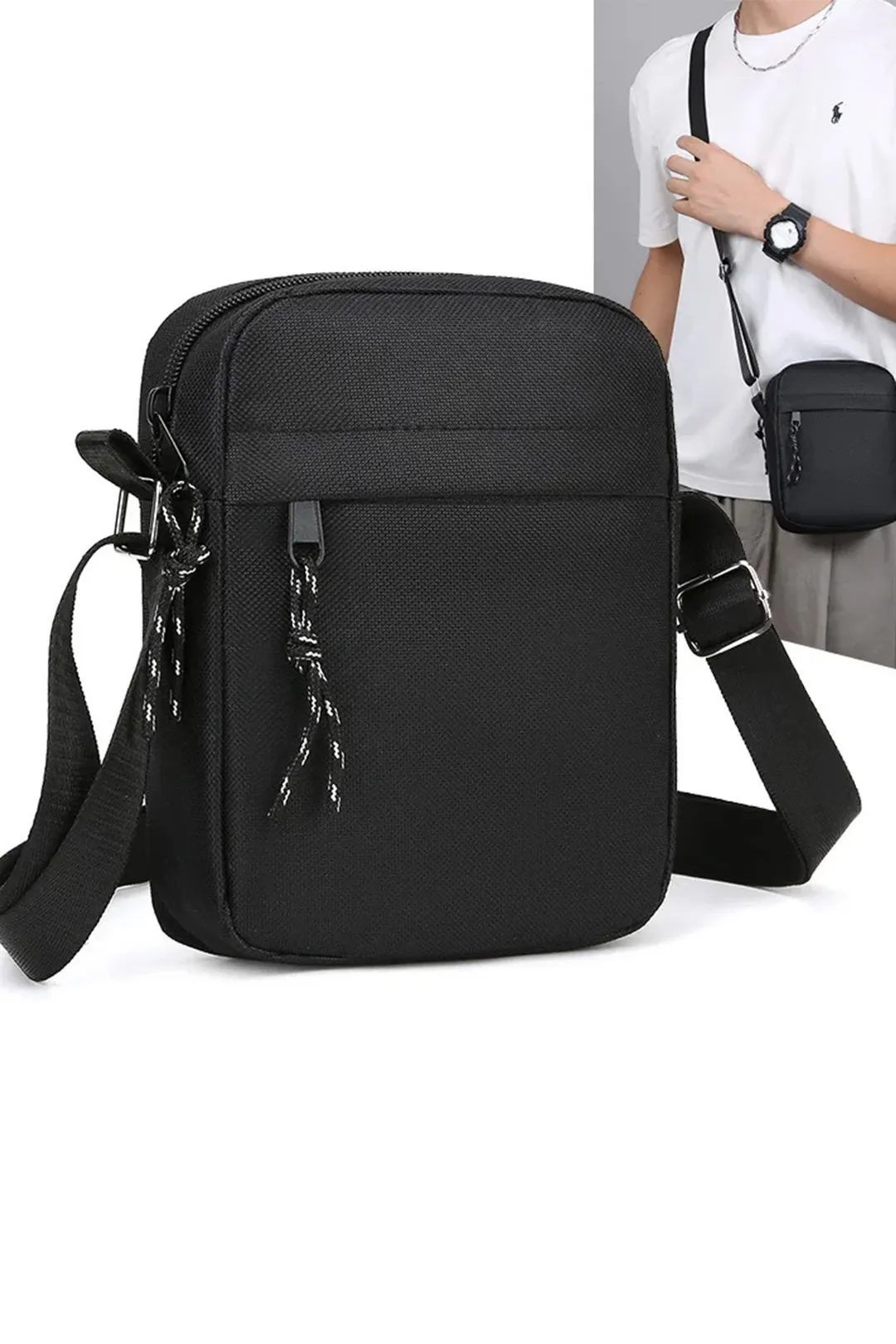 Ανδρικό Τσαντάκι Ώμου / Casual Crossbody Bag - Sharks Bay