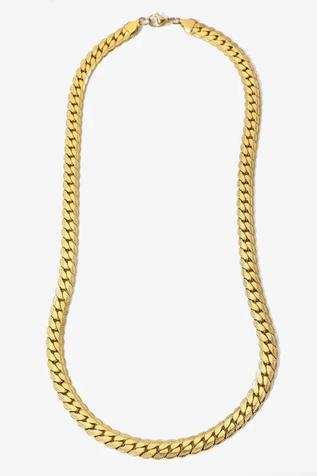 Ανδρική Αλυσίδα "Cuban Link" 55cm | Χρυσή Αλυσίδα Λαιμού Sharks Bay