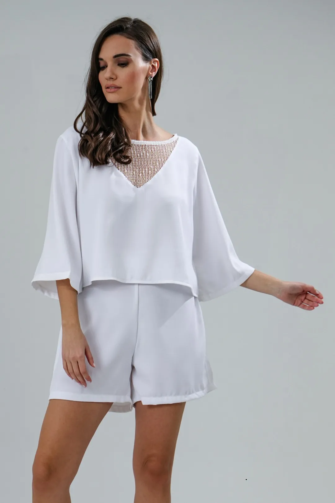Mπλούζα Sharks bay clothing γυναικεία  με κορδόνι στην πλάτη.