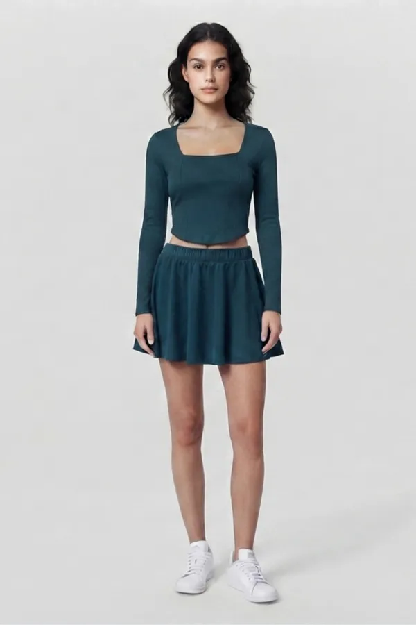 Sharks bay clothing ,γυναικεία φoύστα με σορτς εσωτερικά