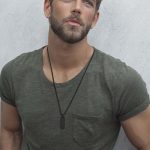 Ανδρικό Κολιέ Μενταγιόν "Minimal Bar" από Ανοξείδωτο Ατσάλι σε Μαύρο Χρώμα - Sharks Bay. - Image 2