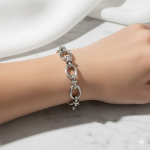 Βραχιόλι Sharks Bay Clothing Ασημί , Link Chain από Ανοξείδωτο Ατσάλι - Image 2