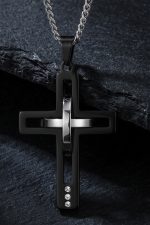 Ανδρικό Κολιέ Sharks Bay "Eternal Cross" με Αλυσίδα 3mm - Urban S - Image 2