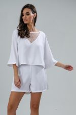 Mπλούζα Sharks bay clothing γυναικεία  με κορδόνι στην πλάτη.