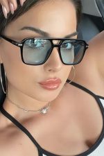 Sharks Bay Clothing Unisex Γυαλιά Ηλίου με Μαύρο Σκελετό SUNSB005G - Image 2