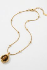 Sharks Bay Clothing Κολιέ από Επιχρυσωμένο Ατσάλι.