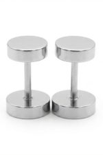 Sharks Bay Clothing – Minimal Silver Stud Earrings 10mm | Ανδρικά Σκουλαρίκια από Ανοξείδωτο Ατσάλι.