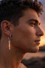 Sharks Bay Clothing – Arrow Clip-on Earring (4.7cm) | Ατσάλινο Fake Piercing 1τεμάχιο