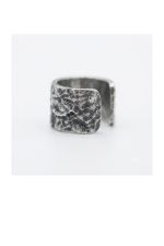 Sharks Bay Clothing Ανδρικό Ear Cuff Σκουλαρίκι Κλιπ από Ατσάλι με Ανάγλυφη Υφή (1 Τεμάχιο). - Image 2