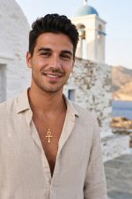 Ανδρικό Ατσάλινο Κολιέ με Αιγυπτιακό Σταυρό Ankh (Χρυσό) - Sharks Bay . - Image 4