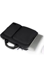 Ανδρική Τσάντα Χαρτοφύλακας / Laptop Bag Business & Casual (Μαύρη) - Sharks Bay - Image 2