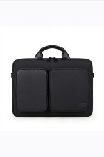Ανδρική Τσάντα Χαρτοφύλακας / Laptop Bag Business & Casual (Μαύρη) - Sharks Bay - Image 3