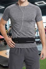 Αθλητική Ζώνη Μέσης / Fanny Pack για Τρέξιμο & Γυμναστήριο με Θήκη Κινητού - Sharks Bay